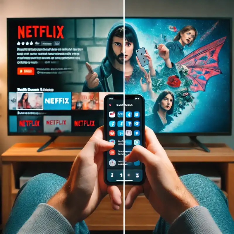 screen concept showing two perspectives ‣ Catchup.asia