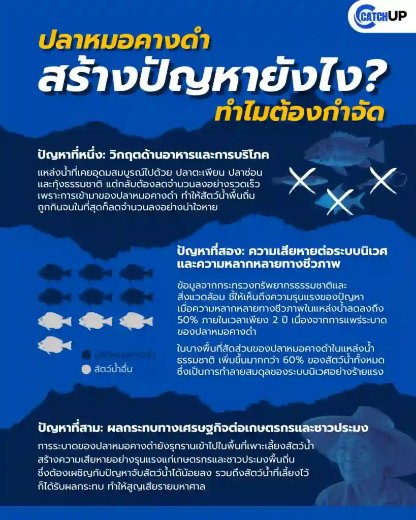 ปลาหมอคางดำ ทำอะไรผิด ‣ Catchup.asia