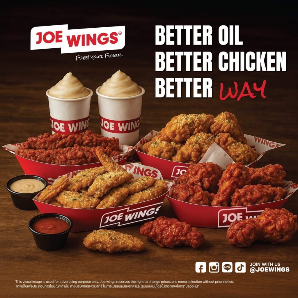 S__47357957 ‣ Catchup.asia โอ้กะจู๋ รุกตลาดไก่ทอด, Joe Wings, ตลาด QSR ไทย, ร้านไก่ทอดเพื่อสุขภาพ, ร้านไก่ทอดโอ้กะจู๋,