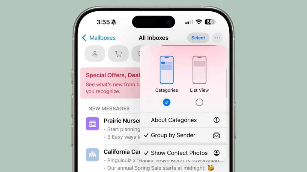 mail-categories-ios-18-5 ‣ Catchup.asia